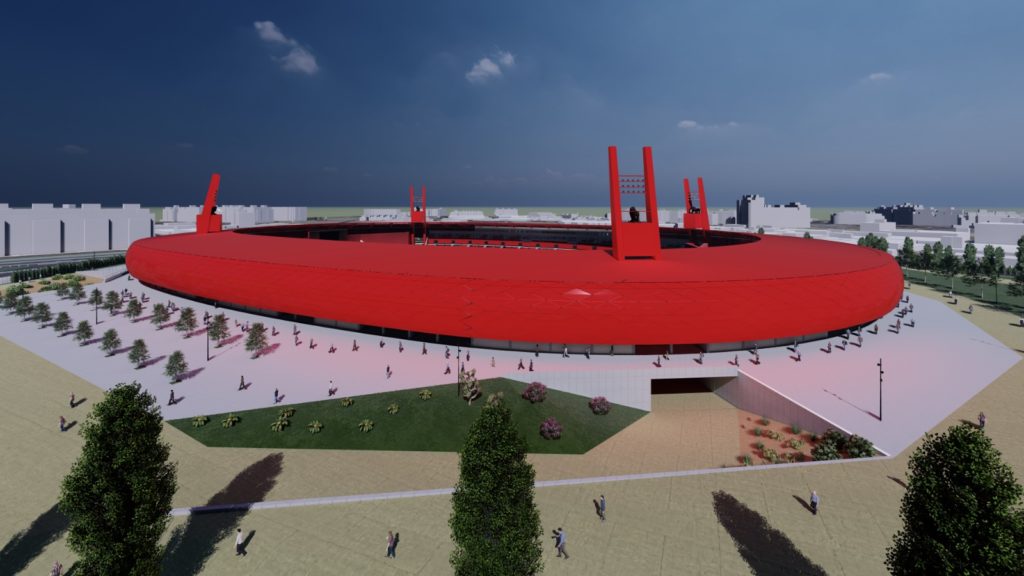 Proyecto de ampliación del UD Almería Stadium | MAD + ArquiVirtual