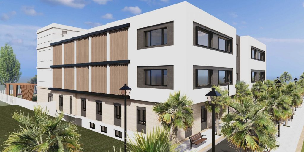 RESIDENCIA DE MAYORES CANTORIA ALMERIA MAD METRICA ARCHITECTURE AND DESIGN