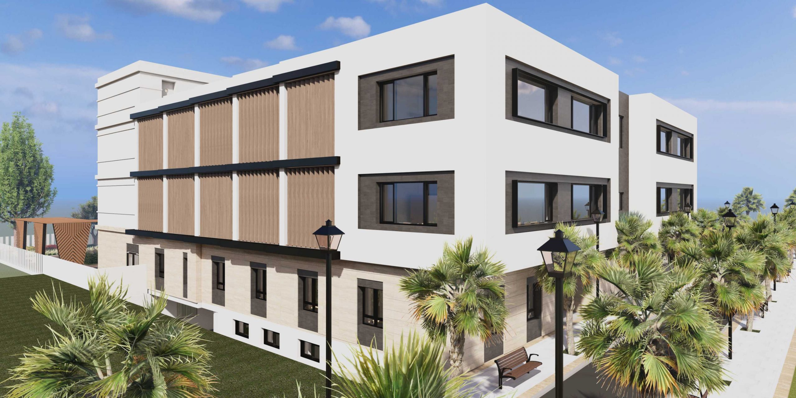 RESIDENCIA DE MAYORES CANTORIA ALMERIA MAD METRICA ARCHITECTURE AND DESIGN