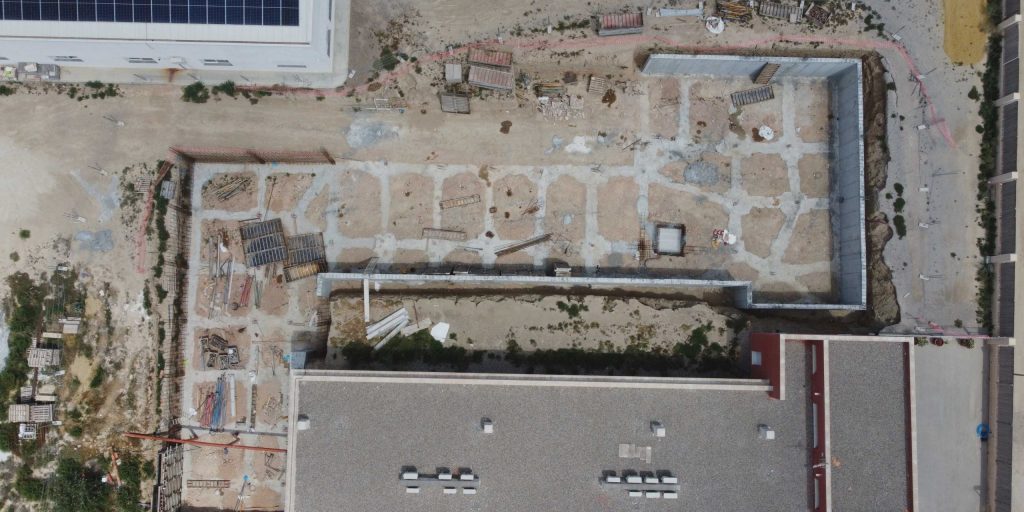 Avanzan las obras de la futura Residencia de Mayores de Pulpí