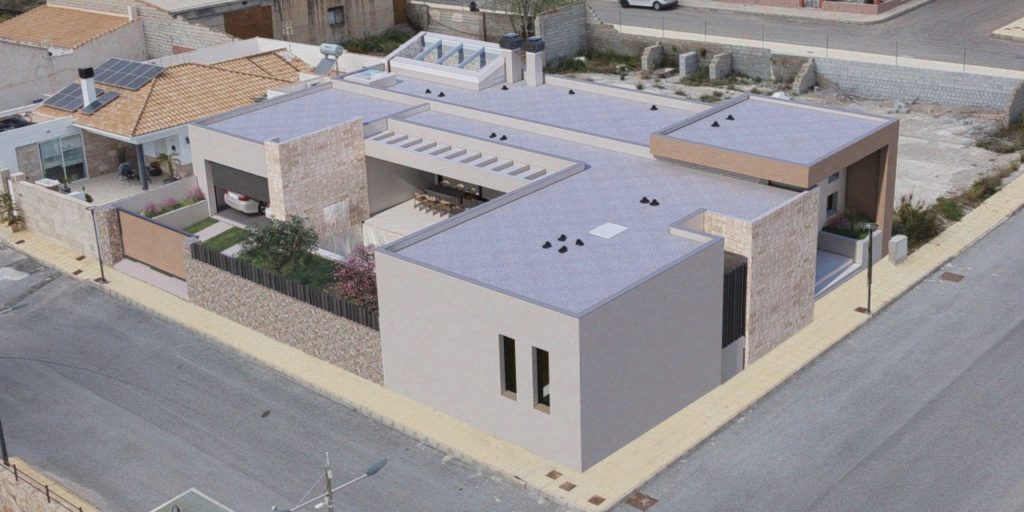 Del alzado a la vivienda: cómo damos forma a una casa unifamiliar en Almanzora